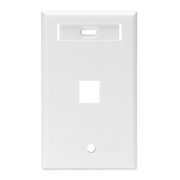 Accu-Tech 42080-1WS White switch plate/outlet cover