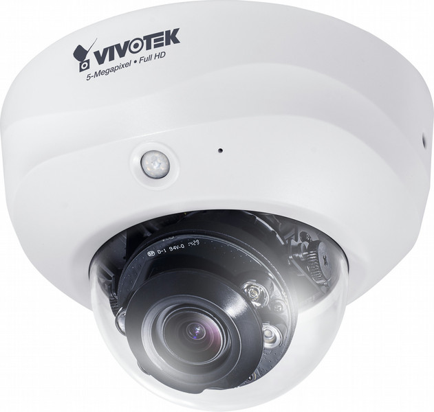 VIVOTEK FD8181 IP security camera Innenraum Kuppel Schwarz, Weiß Sicherheitskamera