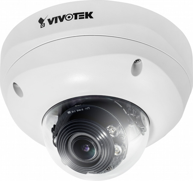 VIVOTEK FD8373-EHV IP security camera Вне помещения Dome Черный, Белый камера видеонаблюдения