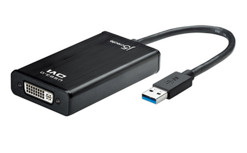 j5 create JUA330U USB 3.0 HDMI Черный кабельный разъем/переходник