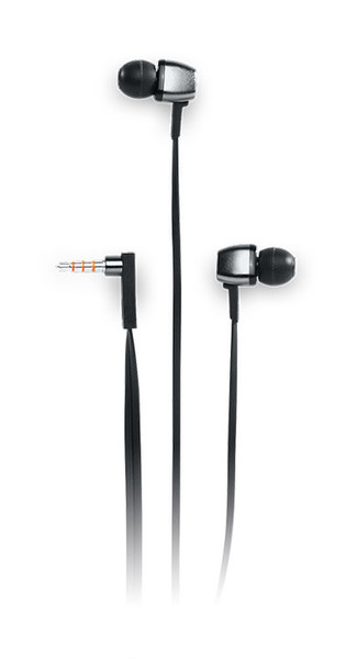 Muse M-112 CF Binaural In-ear Black,Silver mobile headset