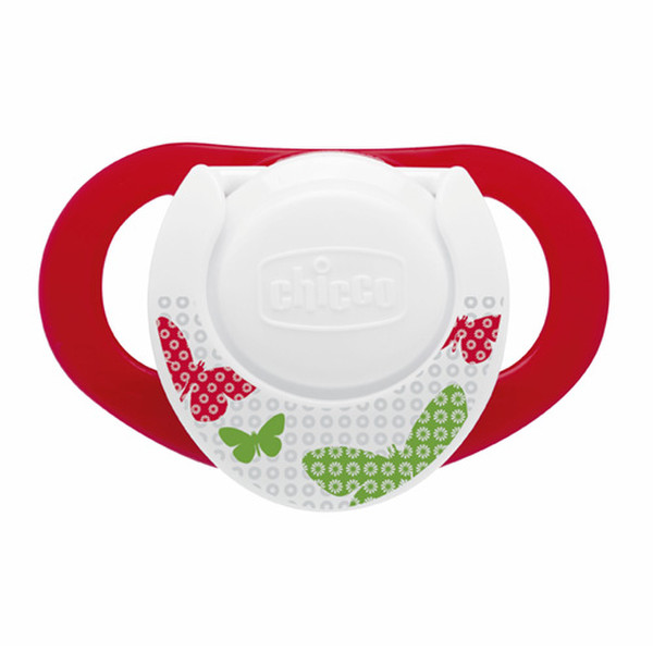 Chicco 00005724000000 Classic baby pacifier Силиконовый Синий, Зеленый, Белый соска-пустышка