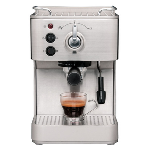 Gastroback 42606 Espresso machine 1.5L Silver coffee maker