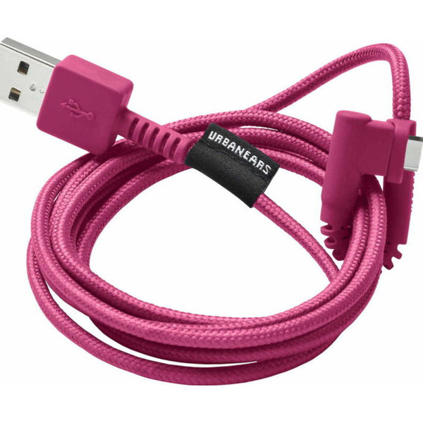Urbanears Concerned 1.2м USB A Micro-USB B Розовый