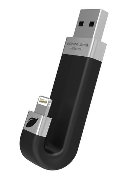 Leef iBRIDGE 64GB 64ГБ USB 2.0/Lightning Черный USB флеш накопитель