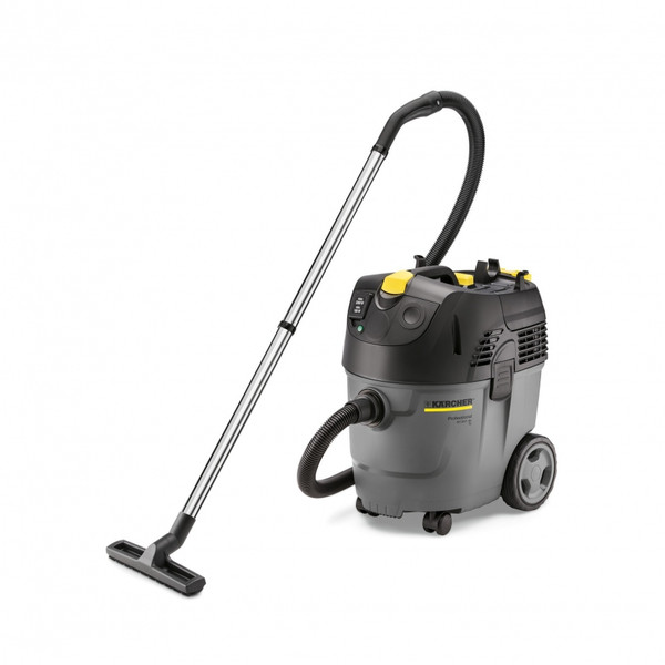 Kärcher NT 35/1 Ap Te Drum vacuum cleaner 35L 1380W Black,Grey
