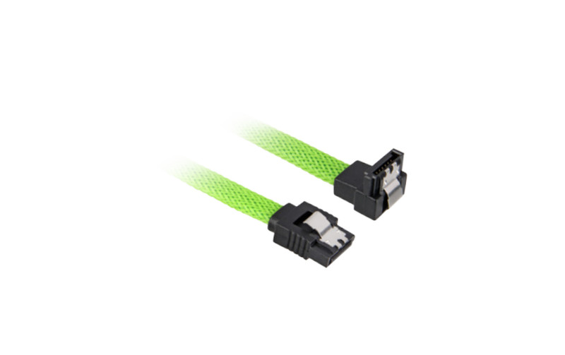 Sharkoon SATA 3 0.6m SATA III 7-pin SATA III 7-pin Black,Green SATA cable