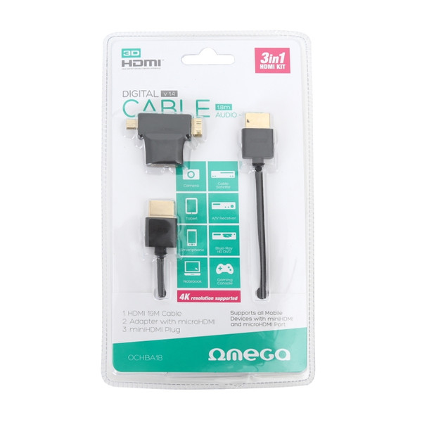 Omega OCHBA18 HDMI кабель