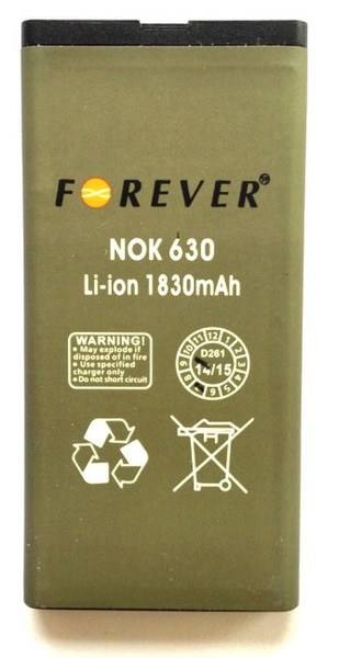 Forever FO-NOK-BL-5H Lithium-Ion 1830mAh Wiederaufladbare Batterie