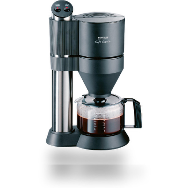 Severin KA 5702 Drip coffee maker 8cups Black,Stainless steel coffee maker