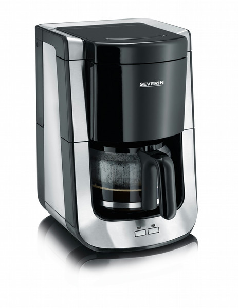 Severin SUPREME Drip coffee maker 10cups Black,Stainless steel