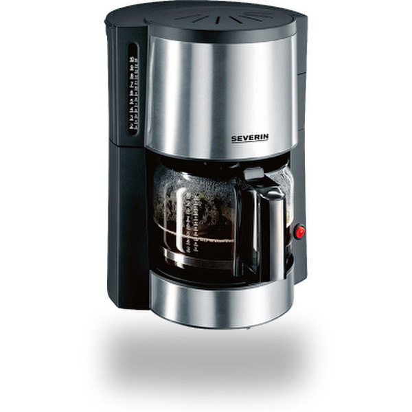 Severin KA 4312 Drip coffee maker 10cups Black,Stainless steel coffee maker