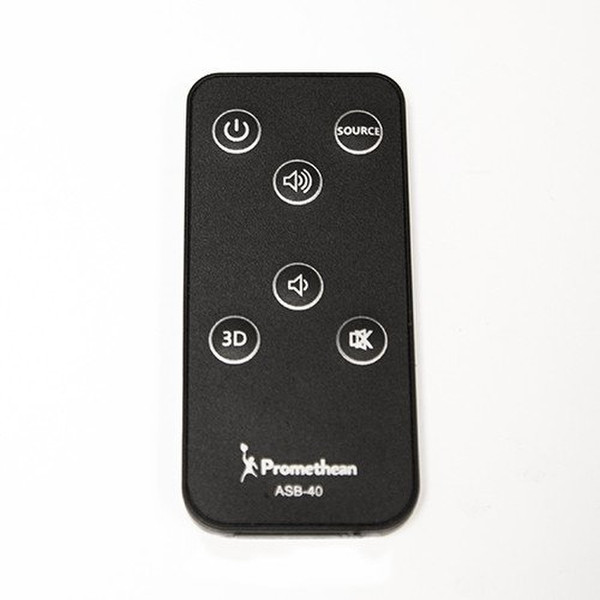 Promethean ASB-40-RC Touch screen Black remote control