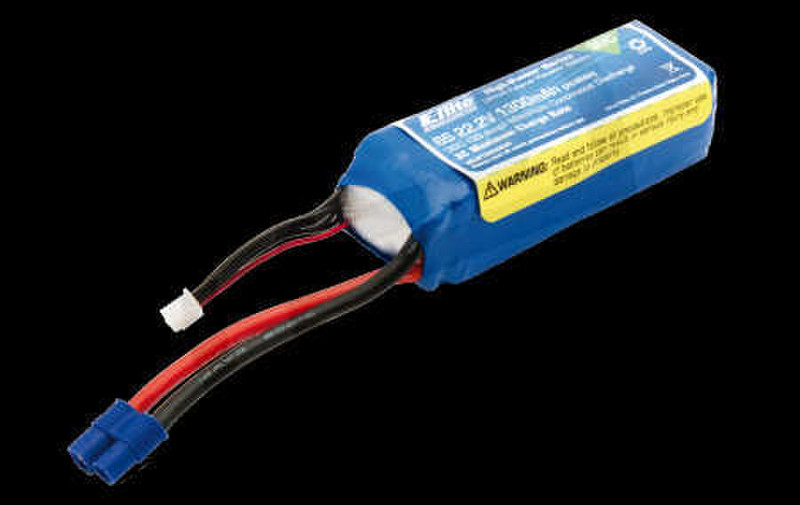 E-flite 22.2V 1300mAh Lithium Polymer 1300mAh 22.2V rechargeable battery