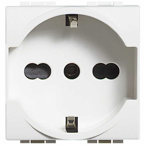 bticino N4140/16 Schuko White socket-outlet