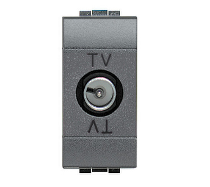 bticino L4202P TV + SAT Grey socket-outlet