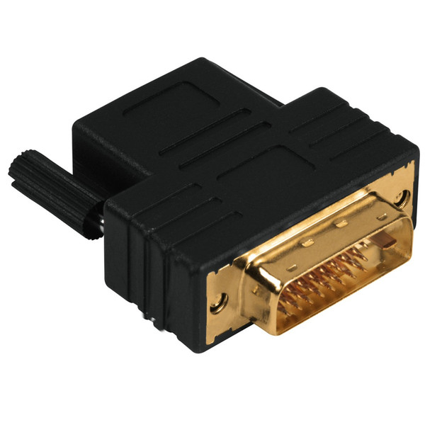 Hama 75122237 DVI-D HDMI Schwarz Videokabel-Adapter