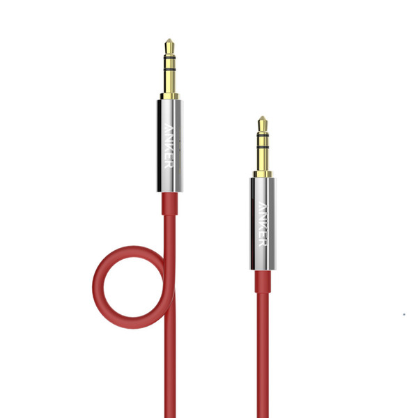 Anker Auxiliary 1.2м 3,5 мм 3,5 мм Красный аудио кабель