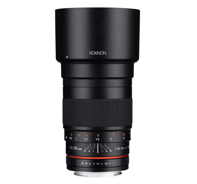 ROKINON Cine DS DS135M-MFT SLR Telephoto lens Черный объектив / линза / светофильтр