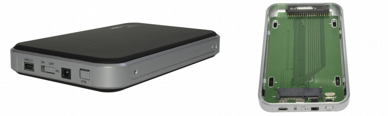 X-Case CASE2520SAI HDD / SSD-Gehäuse 2.5Zoll Schwarz Speichergehäuse