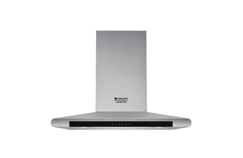 Hotpoint HLC 6.8 LT X/HA Wall-mounted 809m³/h A Stainless steel cooker hood