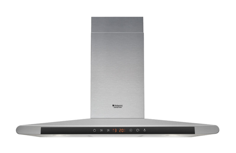 Hotpoint HLC 9.B LAI X/HA Wall-mounted 759m³/h A+ Stainless steel cooker hood