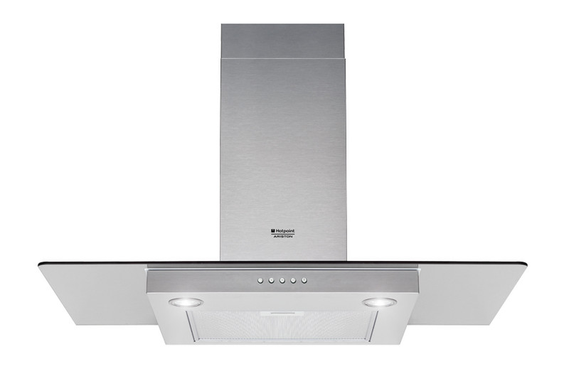 Hotpoint HGF 9.5S AM X/HA Wall-mounted 474m³/h C Stainless steel cooker hood