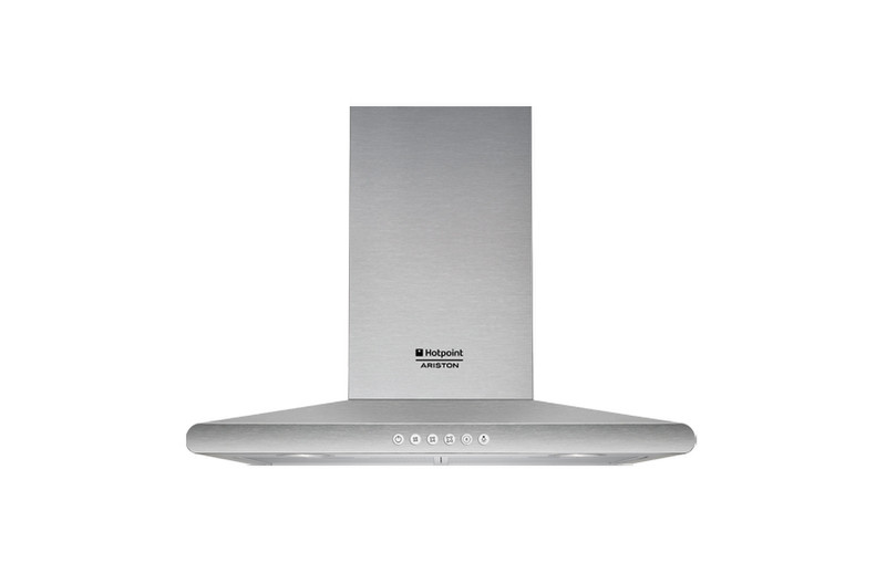 Hotpoint HNC 6.8 AB X/HA Wall-mounted 809m³/h B Stainless steel cooker hood