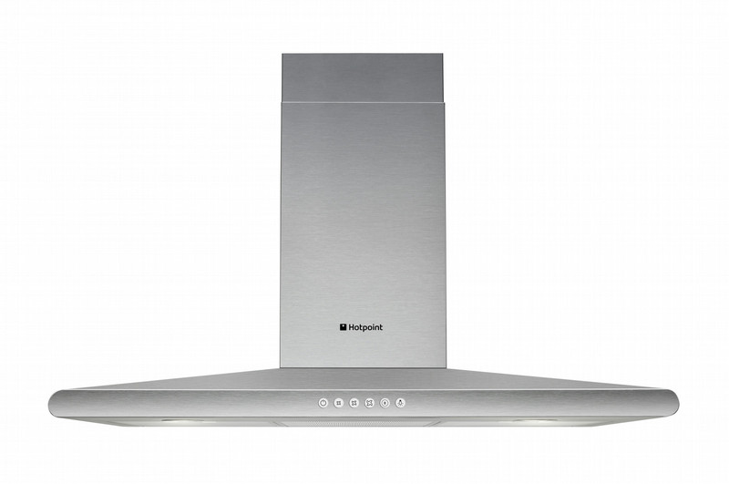 Hotpoint HNC 9.8 AB X/HA Wall-mounted 821m³/h D Stainless steel cooker hood