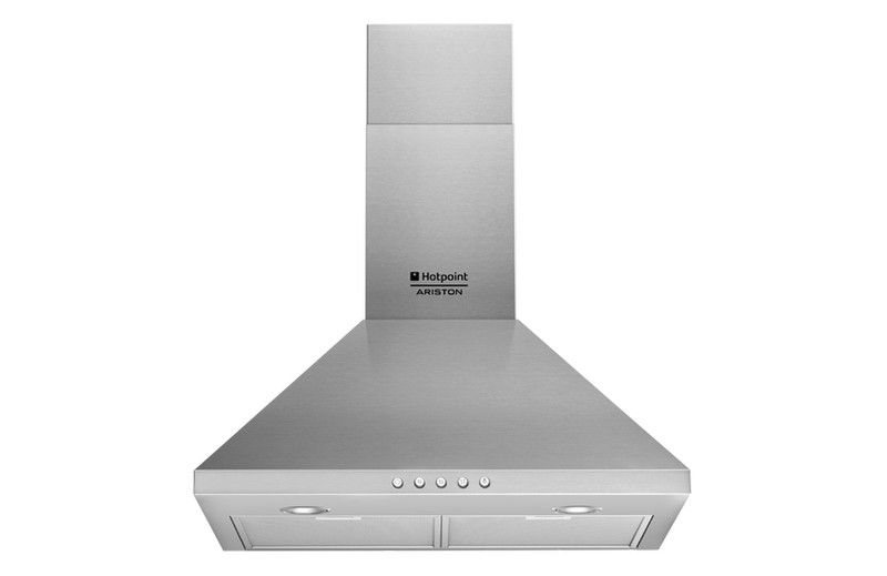 Hotpoint HNP 64.5S CM X/HA Wall-mounted 495m³/h C Stainless steel cooker hood