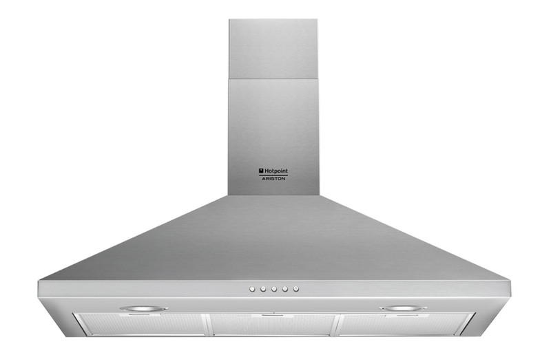 Hotpoint HNP 94.5S CM X/HA Wall-mounted 486m³/h C Stainless steel cooker hood