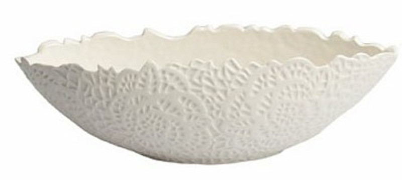 Tognana Porcellane CK1CO41MACR Oval Ceramic White dining bowl
