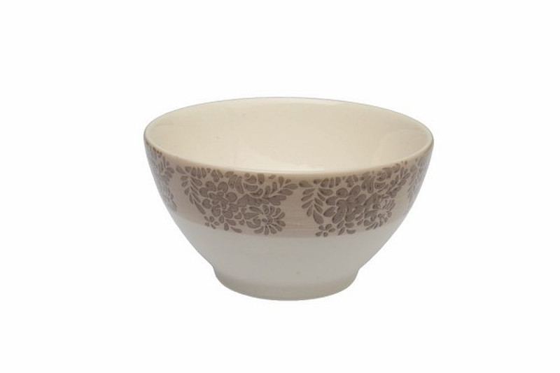 Tognana Porcellane MI104160849 Round Ceramic Sand,White dining bowl