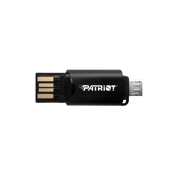 Patriot Memory PSF0GCMSLOTG USB/Micro-USB Schwarz Kartenleser