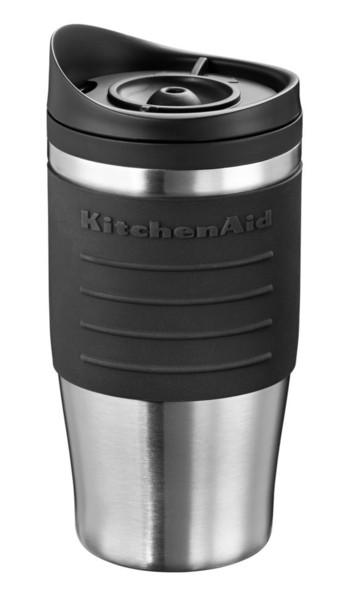 KitchenAid 5KCM0402T 540мл Черный, Нержавеющая сталь Нержавеющая сталь дорожная кружка