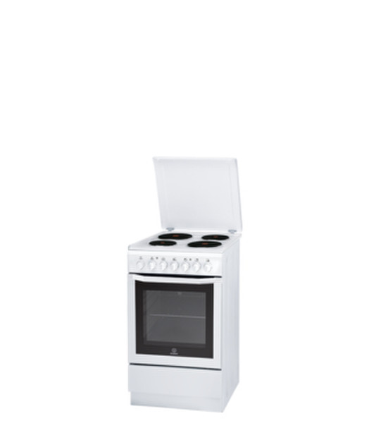 Indesit I5ESH2AE(W) Отдельностоящий Белый кухонная плита