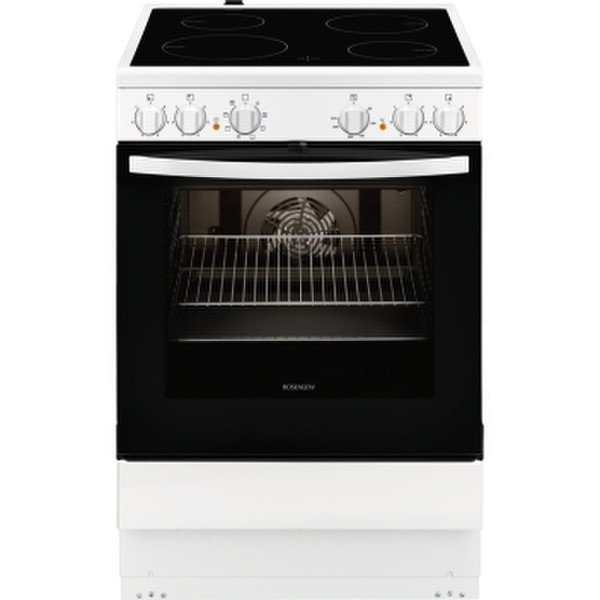 Rosenlew RMK608 Freestanding Ceramic hob A White cooker