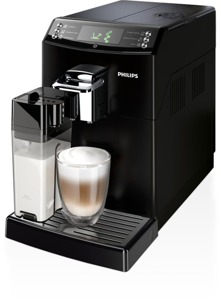 Philips 4000 series HD8847/09 Отдельностоящий Автоматическая Машина для эспрессо 1.8л 15чашек Черный кофеварка