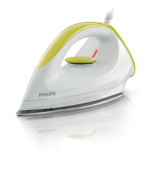 Philips GC150/21 Dry iron Aluminium soleplate 1000W White,Yellow iron