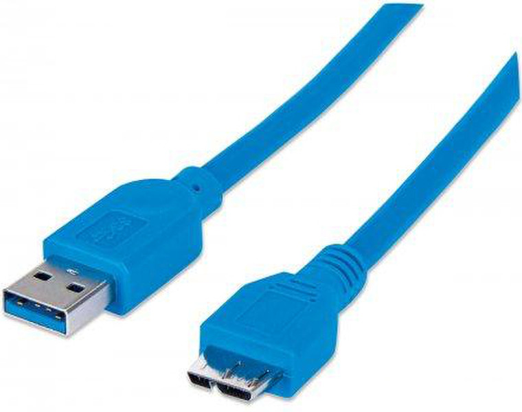 IC Intracom USB 3.0, A/Micro-B, 1 m