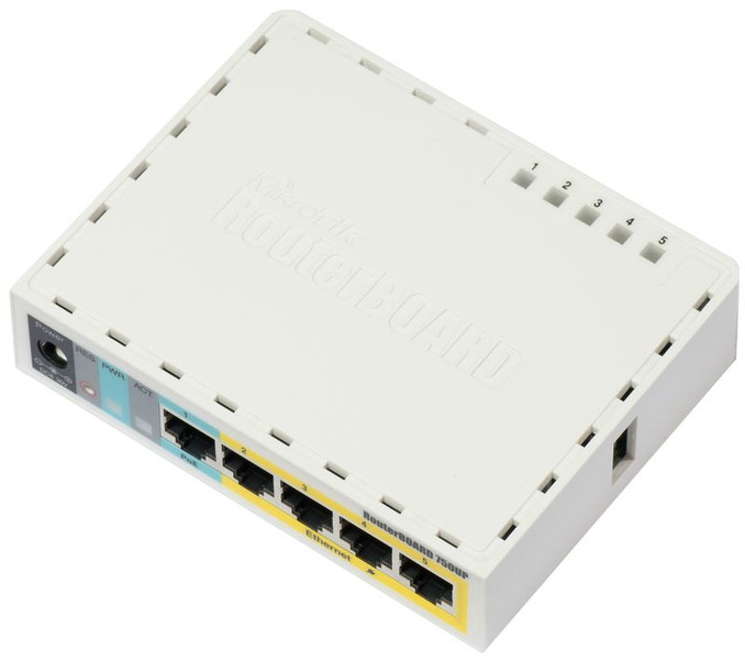 Mikrotik RB750UP Eingebauter Ethernet-Anschluss Router