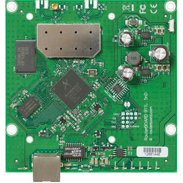 Mikrotik RB911-5Hn Gigabit Ethernet Зеленый, Белый