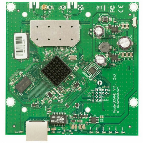 Mikrotik RB911-2Hn Single-band (2.4 GHz) Fast Ethernet Зеленый, Белый