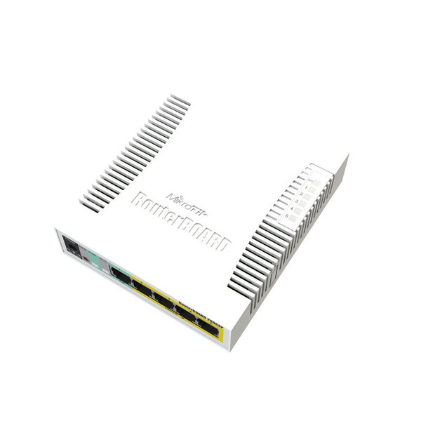 Mikrotik RB260GSP Управляемый Gigabit Ethernet (10/100/1000) Power over Ethernet (PoE) Белый сетевой коммутатор
