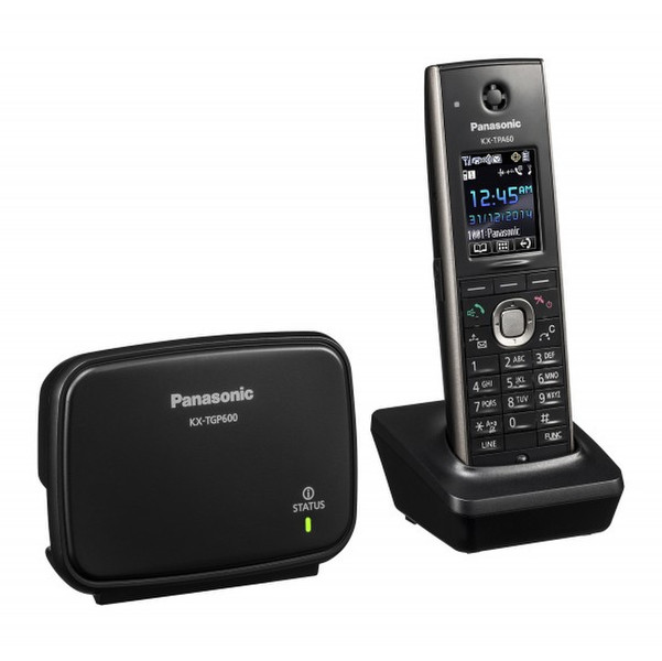 Panasonic KX-TGP600 Беспроводная телефонная трубка ЖК Черный