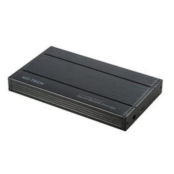 MS-Tech LU-266 HDD / SSD-Gehäuse 2.5Zoll Schwarz Speichergehäuse
