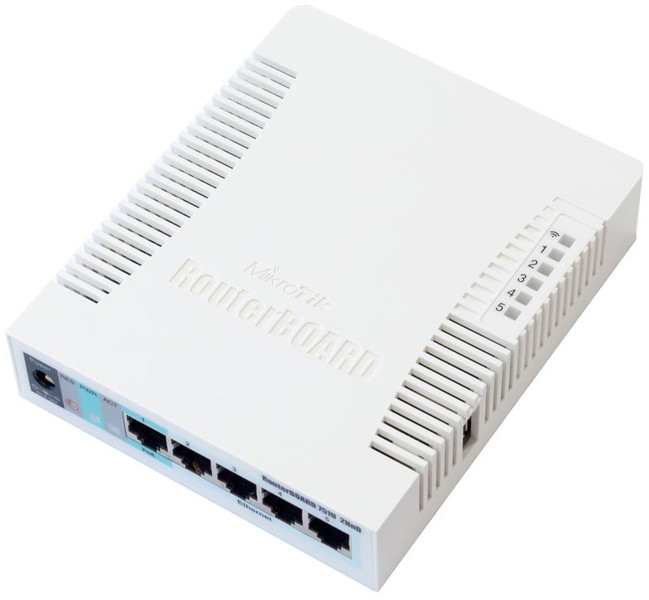 Mikrotik RB751U-2HnD Fast Ethernet Weiß