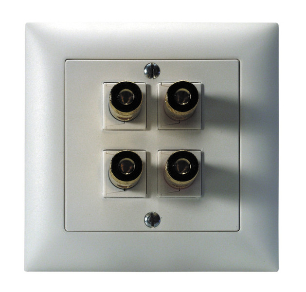 Feller UP2-ED/2SKA White socket-outlet