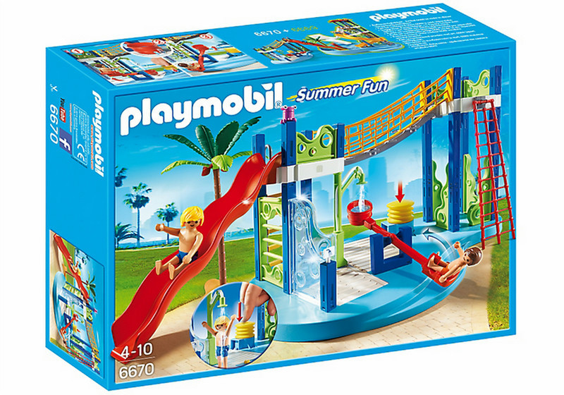 Playmobil Summer Fun Water Park Play Area