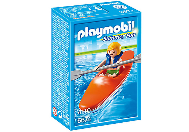 Playmobil Summer Fun Kid with Kayak